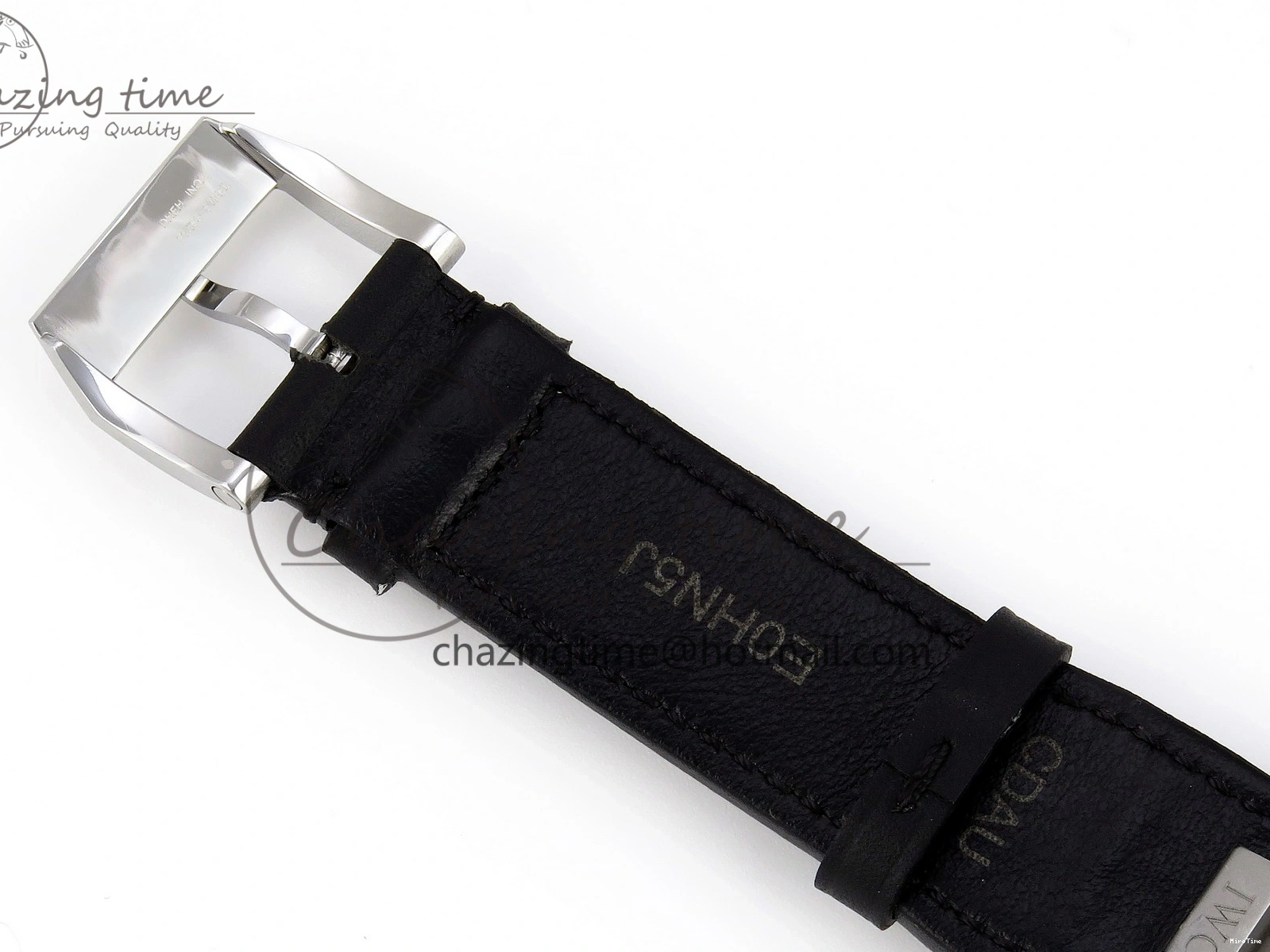 MIROTIME 0210 Pilot Mark XX IW328201 ZF 1:1 Best Edition Black Dial on Black Leather Strap A Affordable 7028